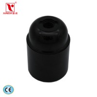 E27 Set-screw terminal bakelite lamp socket ,smooth without ring,without metal nut lamp socket lamp base